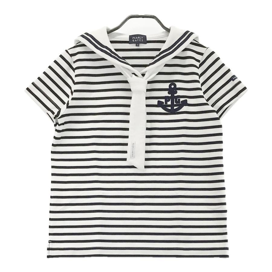 PEARLY GATES パーリーゲイツ 2021年モデル 半袖セーラーポロシャツ
