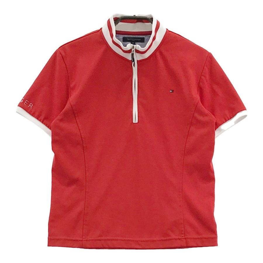トミーヒルフィガー Tommy ハーフジップ Tシャツ 半袖 スポーツ ゴルフ-