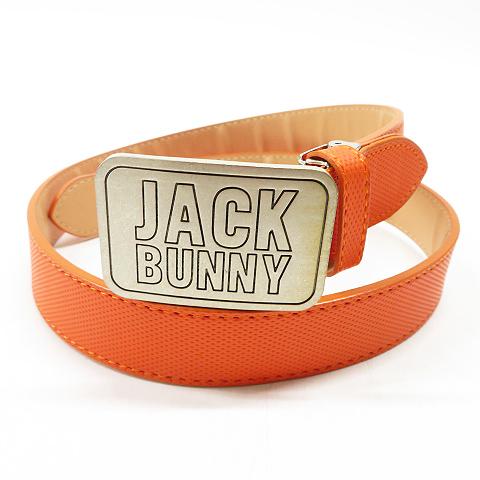 JACK BUNNY ジャックバニー バックル ベルト オレンジ系 ゴルフウェア