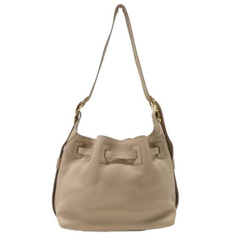 極美品　サルヴァトーレフェラガモ　2way ショルダー　ハンドバッグ　ベージュ 極美品サルヴァトーレフェラガモ2way ショルダーハンドバッグ