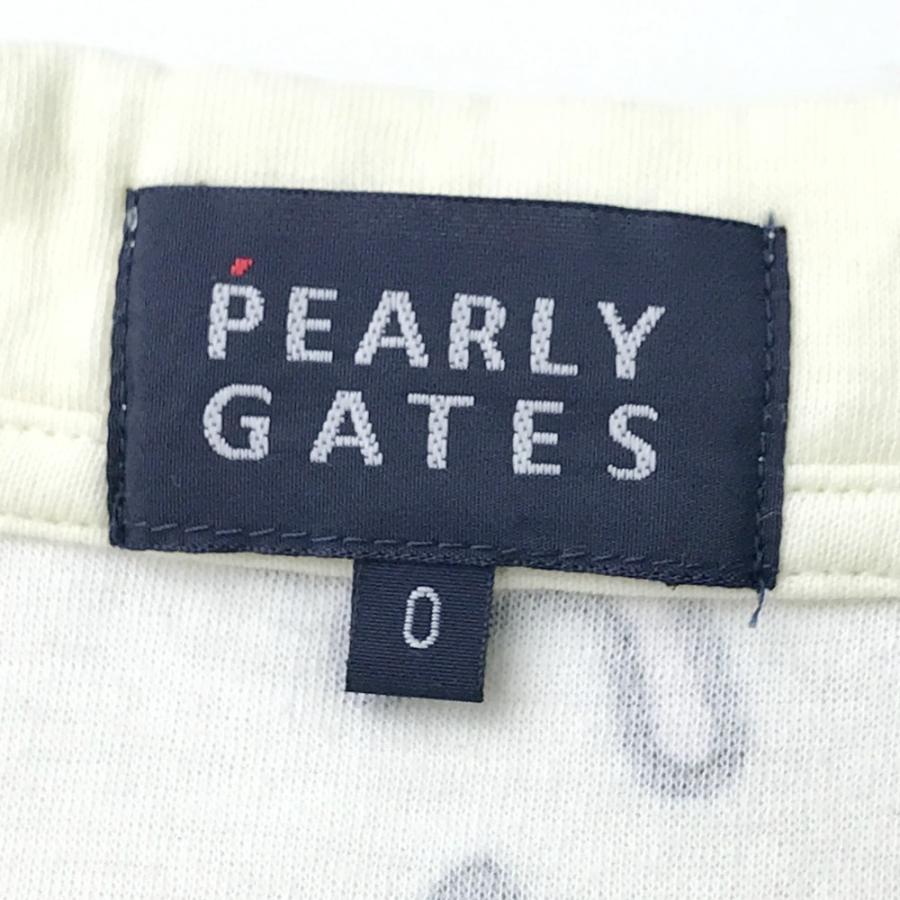 PEARLY GATES（パーリーゲイツ） 半袖ポロシャツ イチゴ柄 ホワイト系