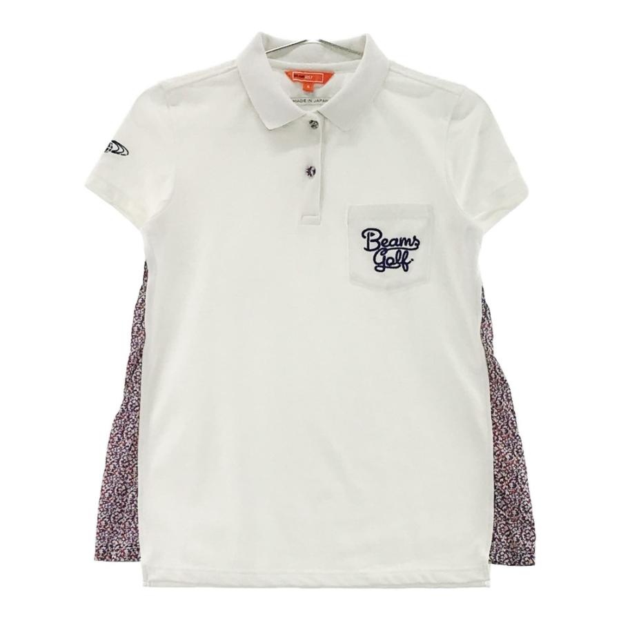 BEAMS GOLF ビームスゴルフ 半袖ポロシャツ ホワイト系 S  