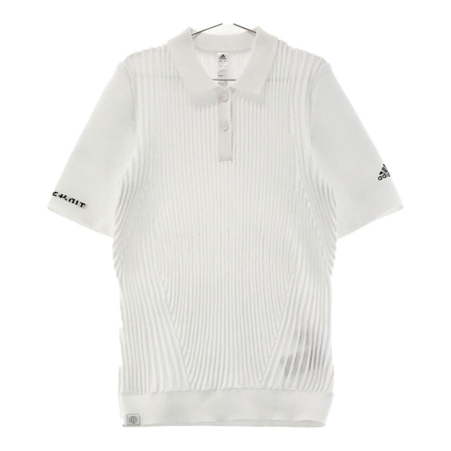 ADIDAS GOLF アディダスゴルフ プライムニット 半袖ポロシャツ ホワイト系 S [240001802949] ゴルフウェア レディース  :1-240001802949:ブランド古着ストスト - 通販 - Yahoo!ショッピング