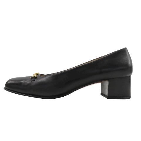 Salvatore Ferragamo サルヴァトーレ フェラガモ スクエアトゥパンプス 
