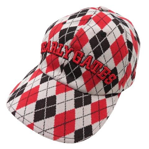 PEARLY GATES パーリーゲイツ アーガイル柄 セットアップ　美品 PEARLY GATES - アドミラルゴルフ ☆ストライプセットアップ