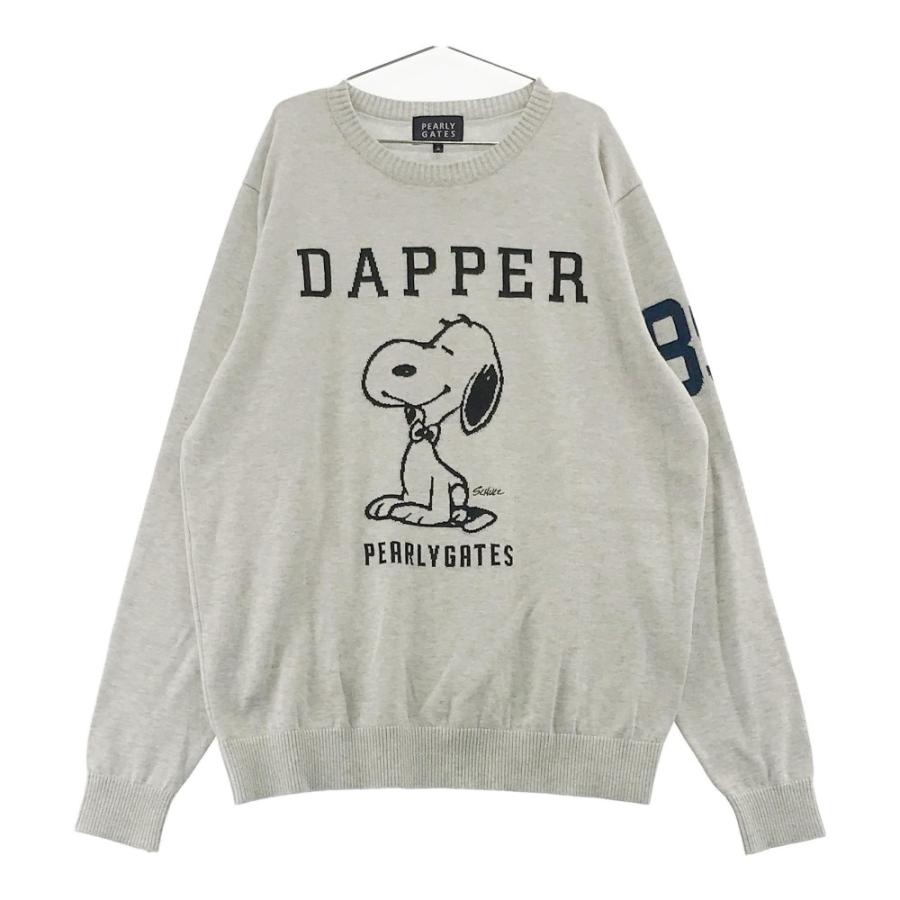 PEARLY GATES パーリーゲイツ ニット セーター スヌーピー グレー系 4 ゴルフウェア メンズ  :1-240001823906:ブランド古着ストスト - 通販 - Yahoo!ショッピング