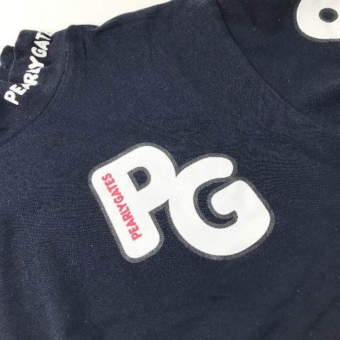 PEARLY GATES パーリーゲイツ ハイネック半袖Tシャツ ニコちゃん