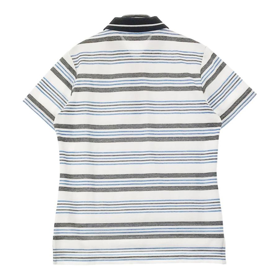 47570 Black&White ポロシャツ白L