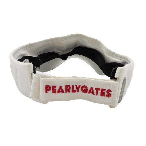 PEARLY GATES パーリーゲイツ 30周年 サンバイザー ニコちゃん PEARLY GATES パーリーゲイツ 30周年 サンバイザー ニコちゃん