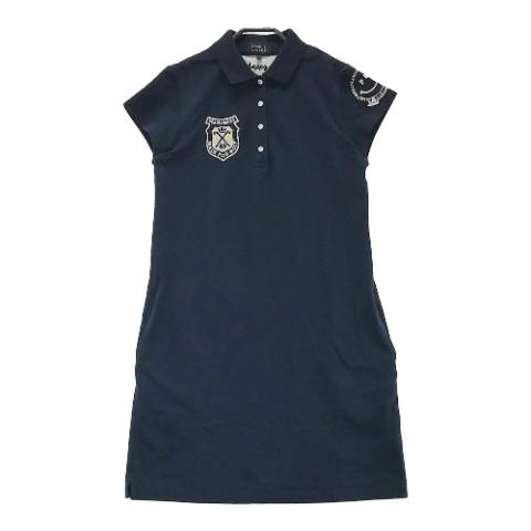 PEARLY GATES パーリーゲイツ 2020年モデル 半袖ポロワンピース ニコちゃん ネイビー系 1 ゴルフウェア レディース  :1-240001837229:ブランド古着ストスト - 通販 - Yahoo!ショッピング