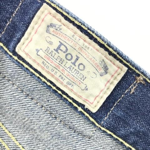 POLO RALPH LAUREN ポロ ラルフローレン  ストレッチスカート デニム  ネイビー系 2 レディース｜stst-used｜05