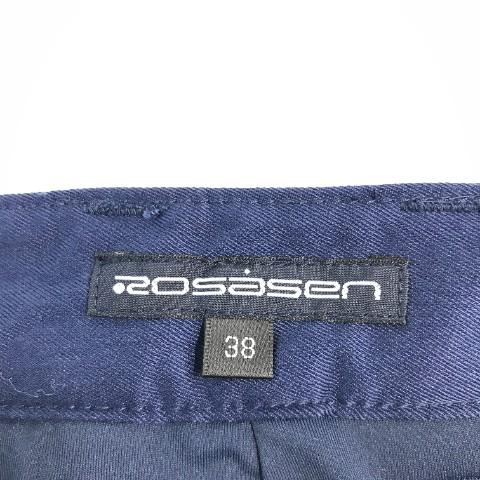 ROSASEN ロサーセン  インナー付スカート  ネイビー系 38 ゴルフウェア レディース
