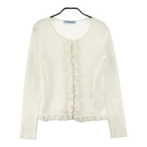 Blumarine（ブルマリン） WL0223323 ニットカーディガン ホワイト系 