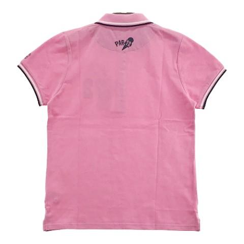 新品】PAR72 パーセッタンタドゥエ 半袖ポロシャツ ピンク系 M ゴルフ