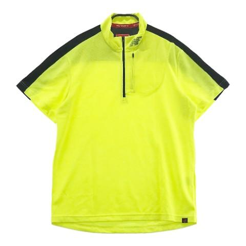 NEW BALANCE ニューバランス ハーフジップ 半袖Tシャツ イエロー系 6 ゴルフウェア メンズ  :1-240001857347:ブランド古着ストスト - 通販 - Yahoo!ショッピング