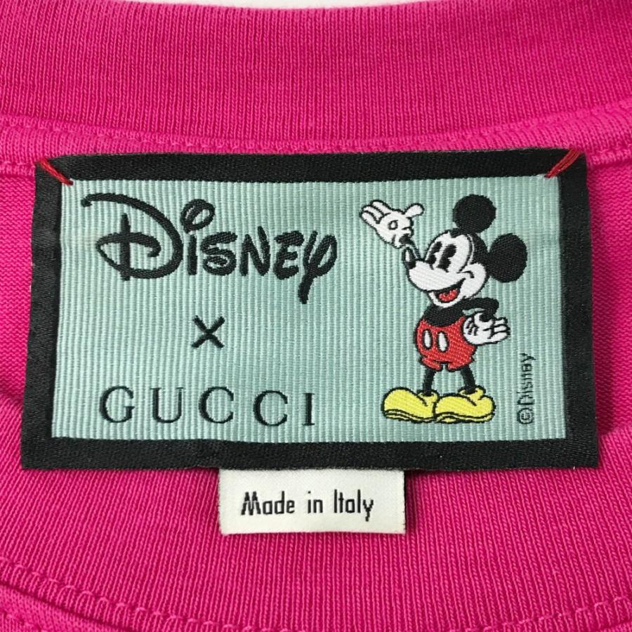 GUCCI グッチ 半袖Tシャツ ミッキー ピンク系 XS メンズ GUCCI グッチ 半袖Tシャツ ミッキー ピンク系 XS メンズ