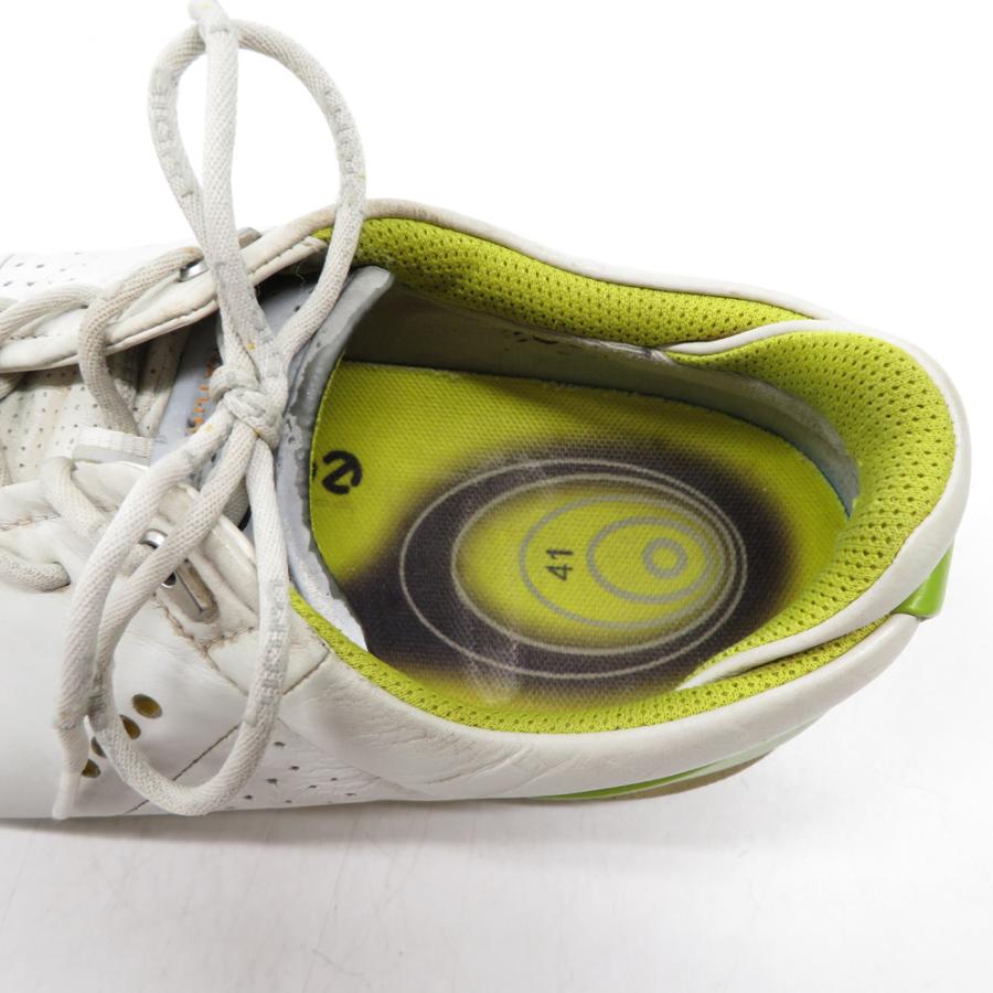 【未使用】ECCO BIOM HYBRID メンズ ゴルフシューズ ecco（エコー） biom ゴルフシューズ ホワイト系 41 ゴルフウェア