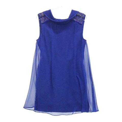 TED BAKER テッドベーカー ワンピース ビジュー ブルー系 3 レディース  