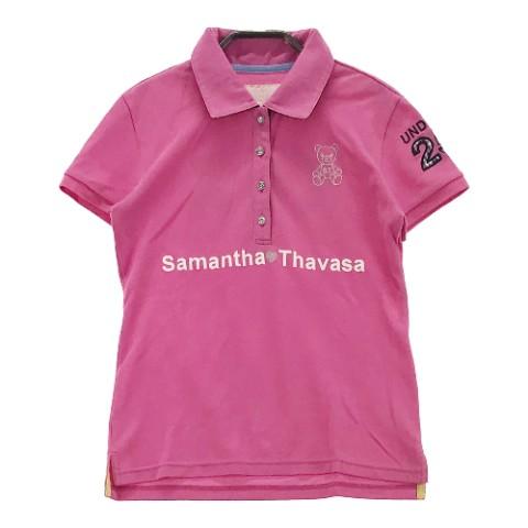 SAMANTHA THAVASA サマンサタバサ UNDER25 半袖ポロシャツ アイミー 
