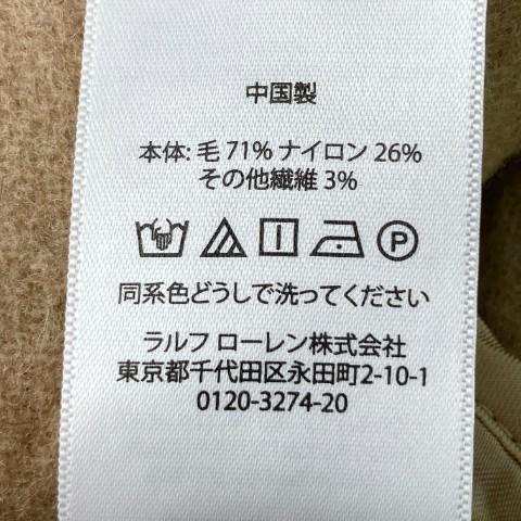 POLO RALPH LAUREN ポロ ラルフローレン ウールコート ベージュ POLO RALPH LAUREN ポロ ラルフローレン ウールコート ベージュ