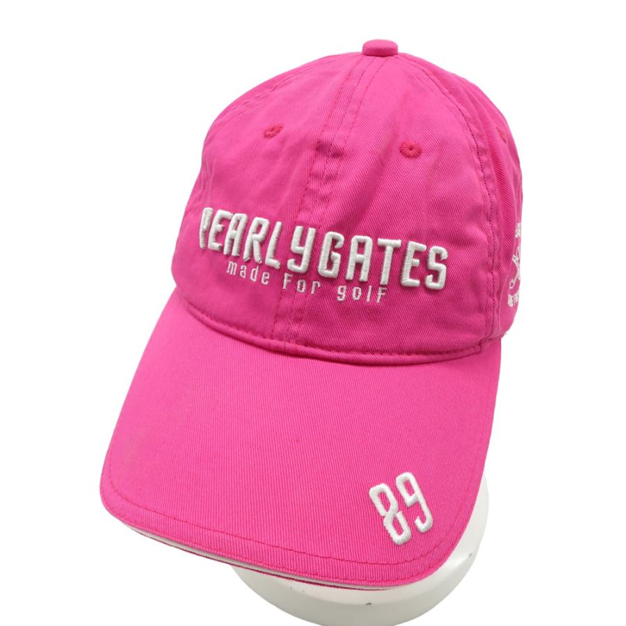 PEARLY GATES（パーリーゲイツ） キャップ ピンク系 S ゴルフウェア