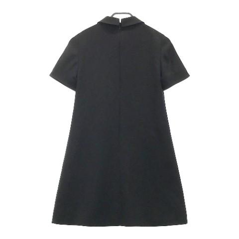 GUCCI グッチ 661672 半袖ワンピース ダブルG チェーン ブラック GUCCI グッチ 661672 半袖ワンピース ダブルG チェーン ブラック