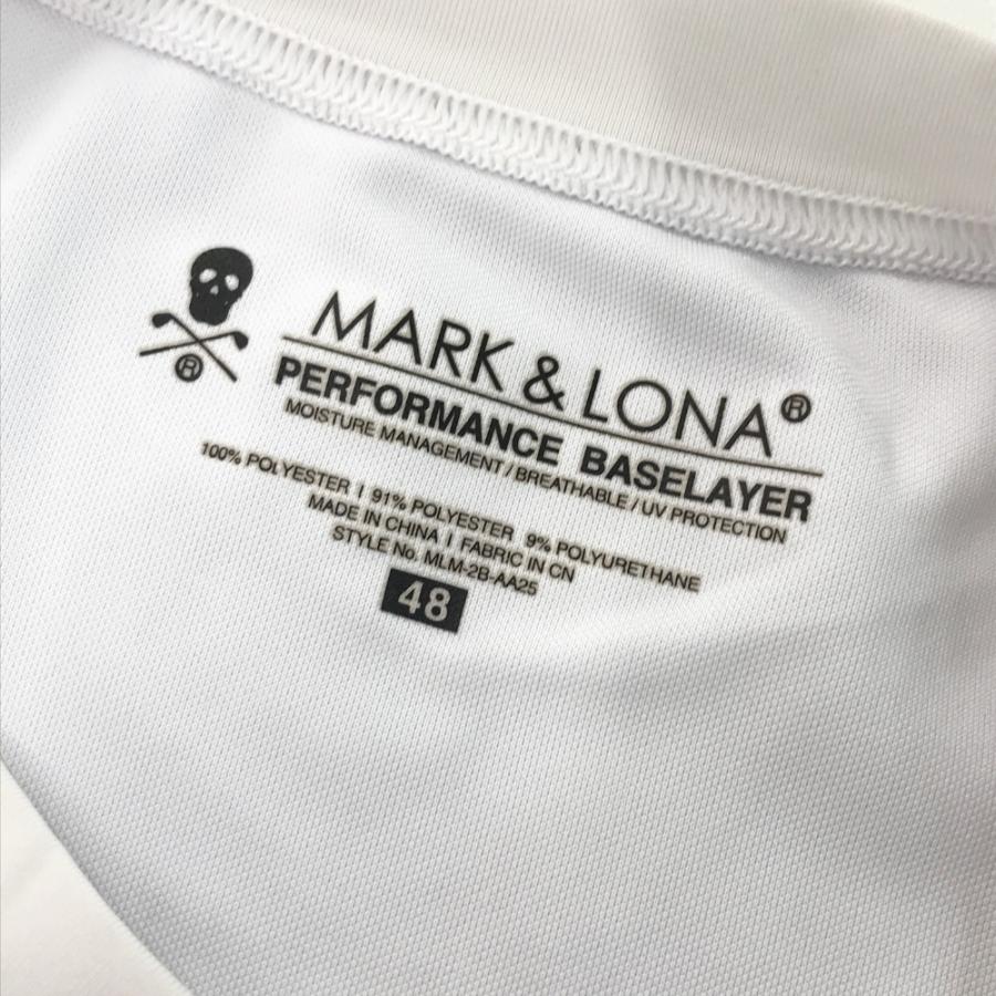 MARK&LONA マークアンドロナ 2022年モデル 半袖Tシャツ ホワイト系 48 