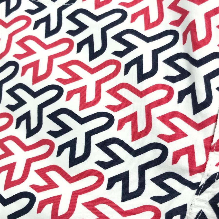 新品】PEARLY GATES パーリーゲイツ ストレッチパンツ 飛行機総柄