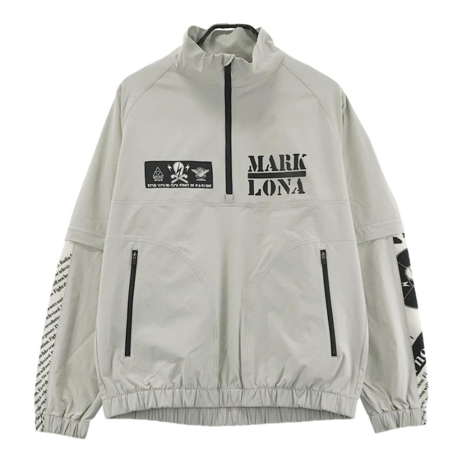 美品】MARK&LONA マークアンドロナ デタッチャブル 2way ハーフジップ