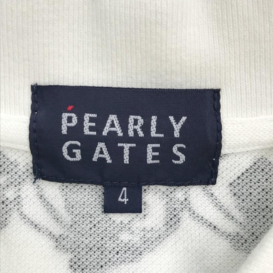 PEARLY GATES パーリーゲイツ 半袖ポロシャツ スポンジボブ 総柄