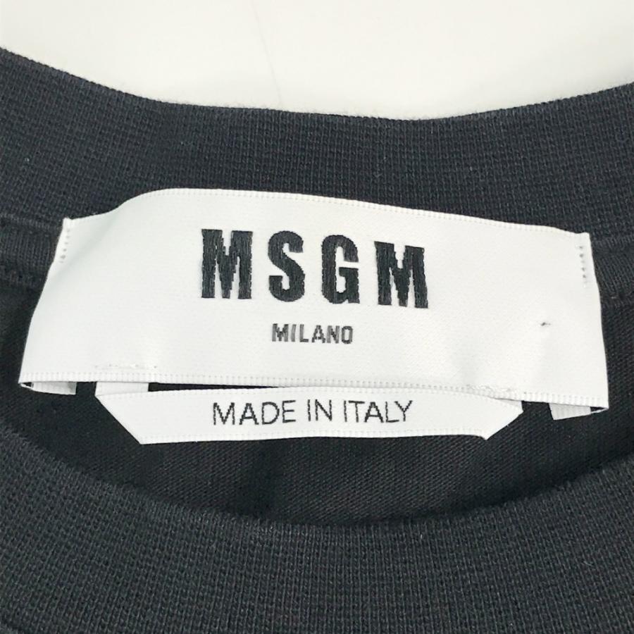 MSGM（エムエスジーエム） 2841MDA68 Tシャツワンピース ブラック系 XS