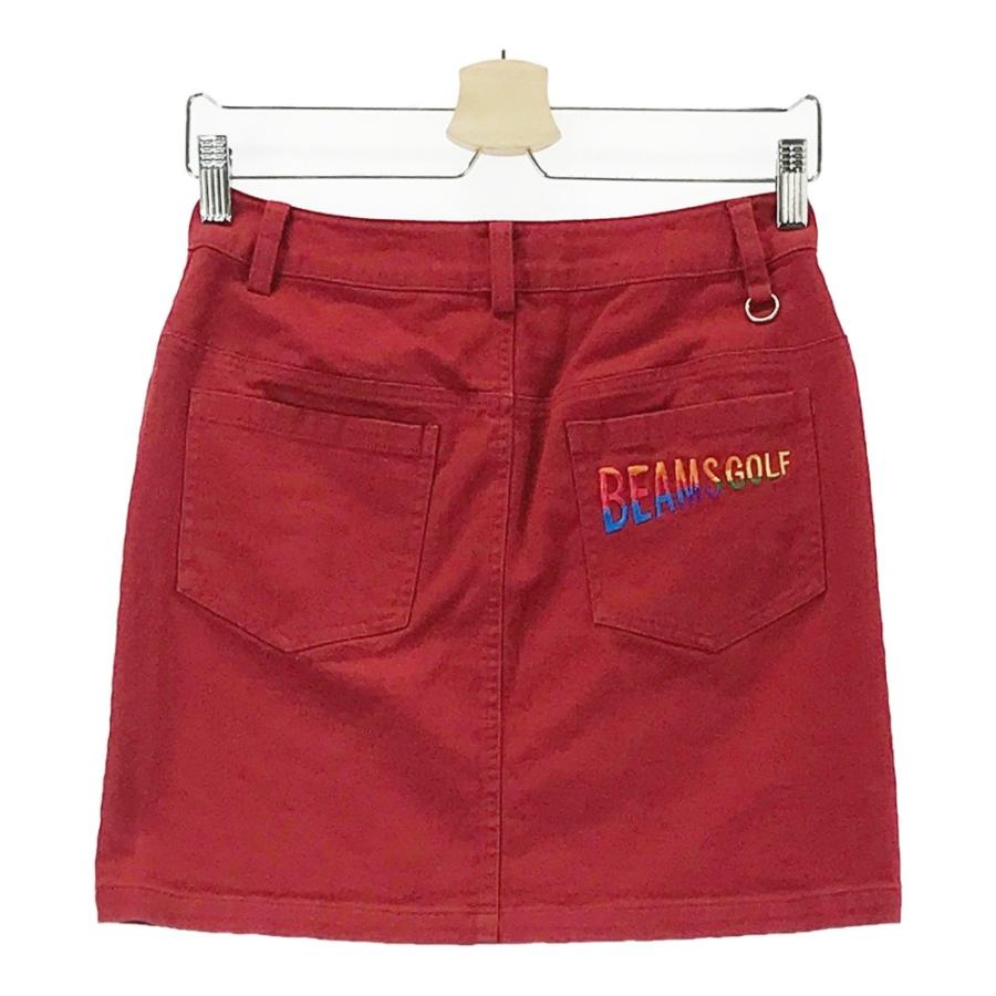 BEAMS GOLF（ビームス ゴルフ） スカート レッド系 S ゴルフウェア