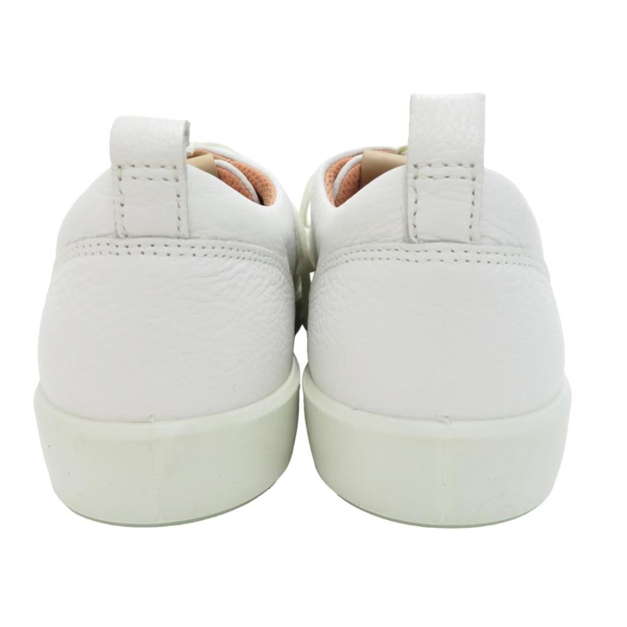 美品】ecco エコー スパイクレス ゴルフシューズ SOFT ホワイト系 24.5 