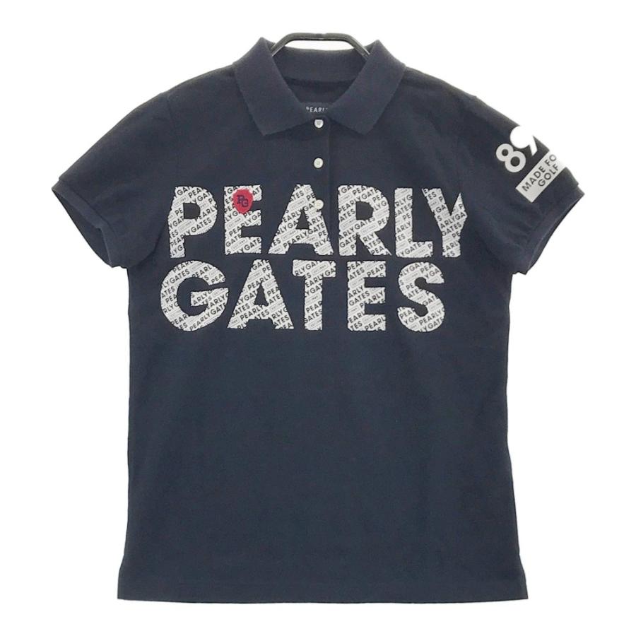PEARLY GATES パーリーゲイツ 2021年モデル 半袖ポロシャツ ロゴ