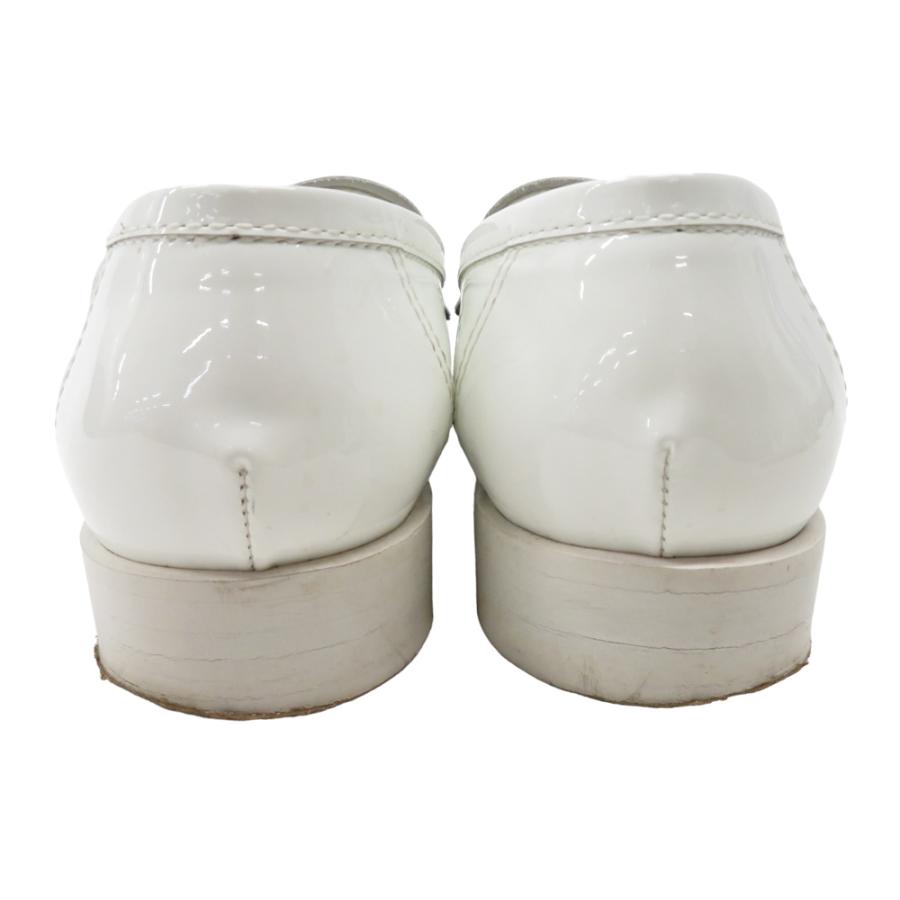 CHANEL（シャネル） G31420 ローファー エナメル ホワイト系 36C