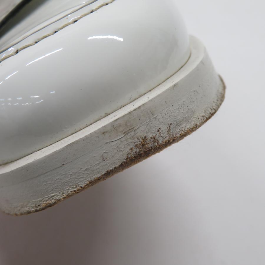 【鑑定済】シャネル エナメル ロゴ ローファー #36 C 23cm 美品 CHANEL シャネル ローファー ココマーク レザー ブラック 36（約