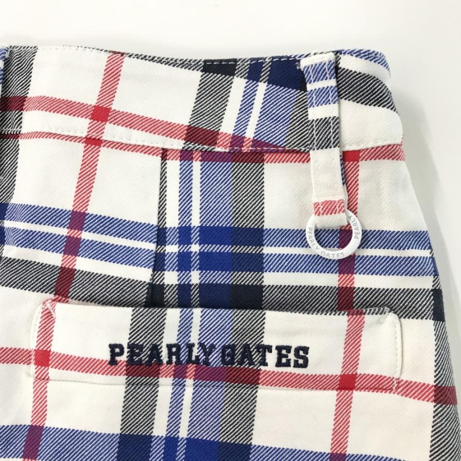 PEARLY GATES（パーリーゲイツ） ストレッチスカート チェック柄