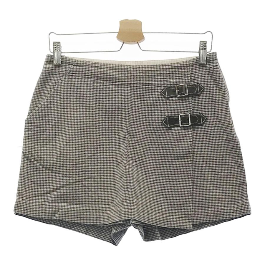 ZOY（ゾーイ） キュロットスカート 千鳥柄 グレー系 40 ゴルフウェア
