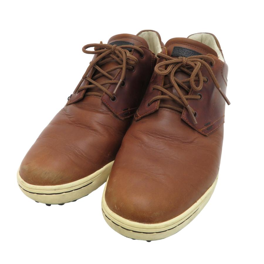 ASHWORTH アシュワース G54200 ゴルフシューズ ブラウン系 28 ゴルフ