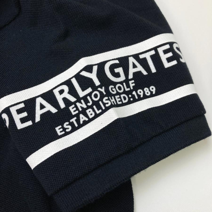 PEARLY GATES パーリーゲイツ 2022年モデル 半袖ポロシャツ  ネイビー系 0 ゴルフウェア レディース_3