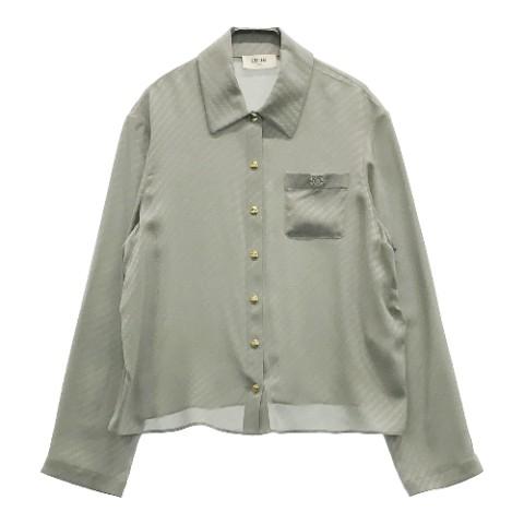 CELINE セリーヌ 長袖シャツ ブラウス グレー系 36 レディース CELINE