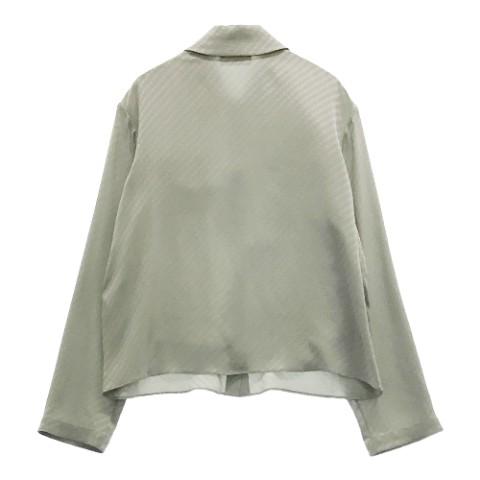 CELINE（セリーヌ） 長袖シャツ ブラウス グレー系 36 レディース 