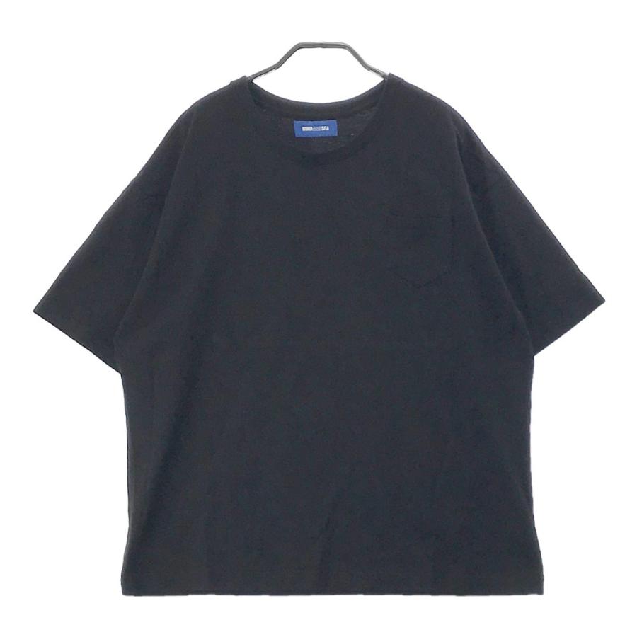 WIND AND SEA ブラック半袖シャツ WIND AND SEA 【美品】WIND ウィンダンシー 半袖Tシャツ