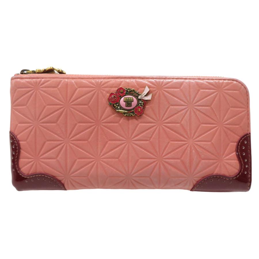 ANNA SUI ANASUI アナスイ ×鬼滅の刃 禰豆子 Lファスナー長財布 ANNA SUI ANASUI アナスイ ×鬼滅の刃 禰豆子 Lファスナー長財布