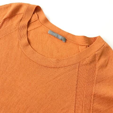 theory luxe（セオリーリュクス） ニットワンピース オレンジ系 038