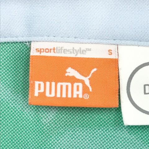 PUMA GOLF プーマゴルフ  半袖シャツ  ブルー系 S ゴルフウェア メンズ｜stst-used｜05