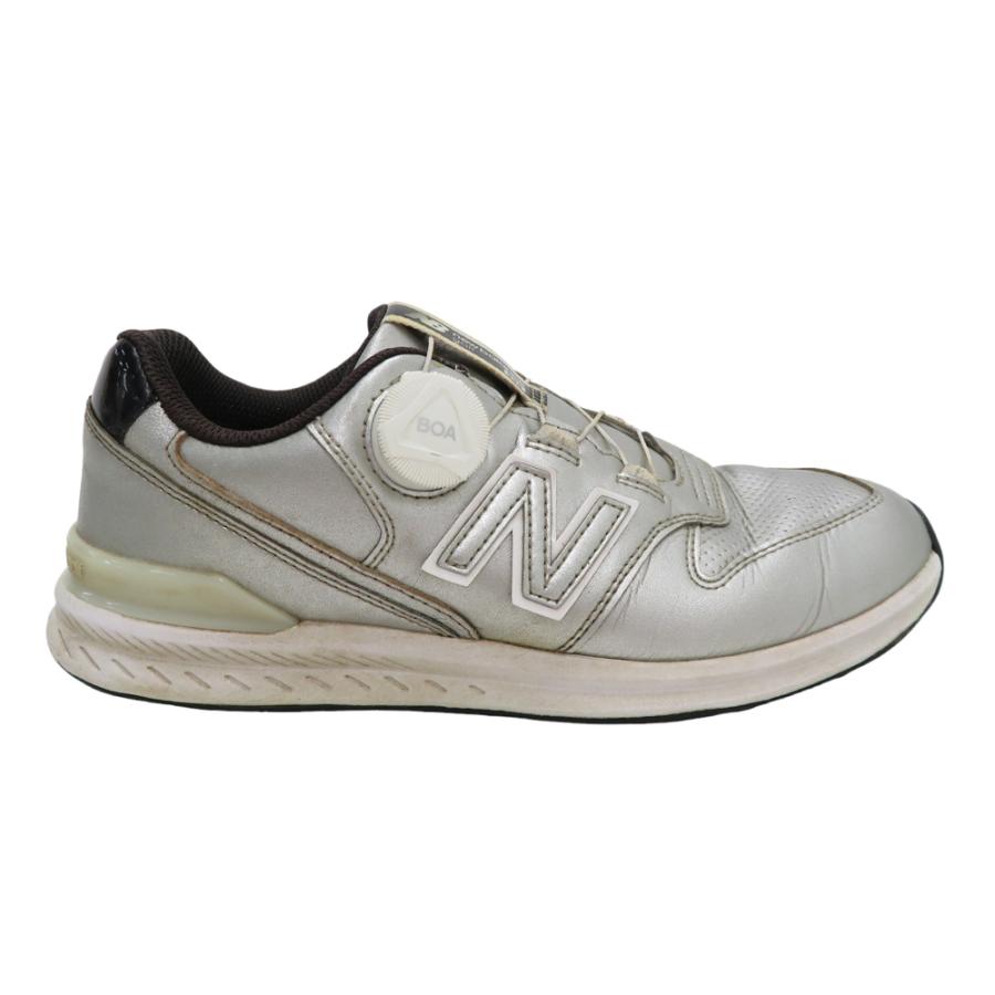 NEW BALANCE GOLF ニューバランスゴルフ WGBS996 ソフトスパイク ゴルフシューズ BOA  シルバー系 US 6 ゴルフウェア レディース｜stst-used｜04