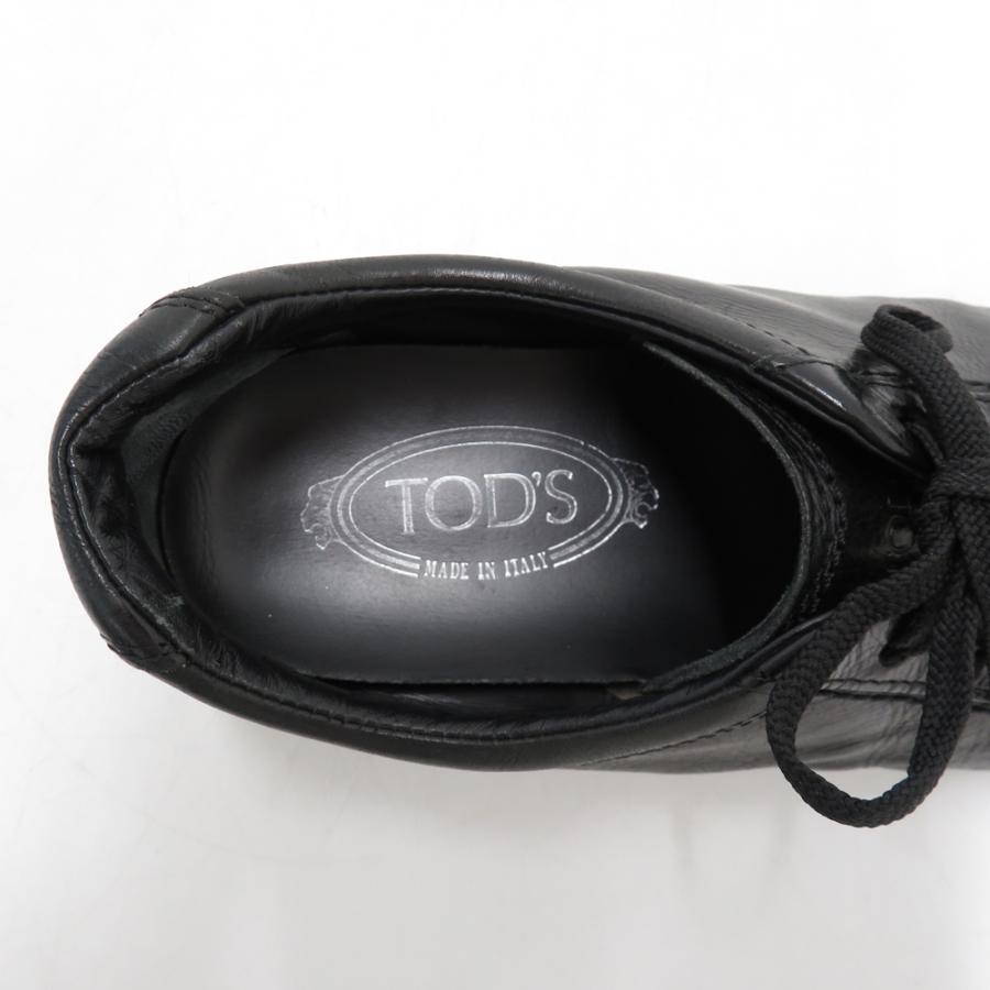 TOD'S トッズ ローカット スニーカー ブラック系 6 1/2 メンズ TOD'S トッズ ローカット スニーカー ブラック系 6 1/2 メンズ