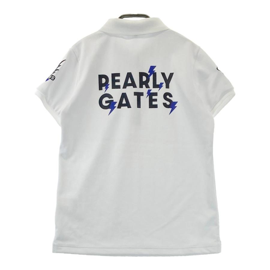 サイズ：0 PEARLY GATES パーリーゲイツ 055-2260602 半袖ポロシャツ ニコちゃん  ネイビー系 [240101475372] ゴルフウェア レディース ストスト 新品】PEARLY GATES パーリーゲイツ 2022年 2260602 半袖