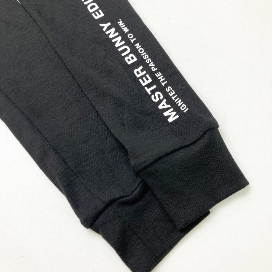 サイズ：0 MASTER BUNNY EDITION マスターバニーエディション 2024年 長袖ハイネックTシャツ  ブラック系 [240101436160] ゴルフウェア レディース ストスト MASTER BUNNY EDITION（マスターバニーエディション） 【新品】MASTER
